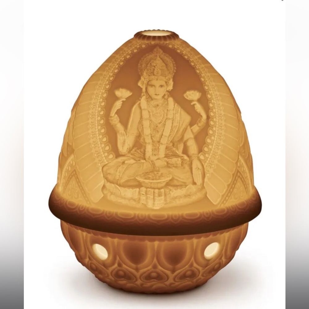 Llardo Goddess Lakshmi Lithophane